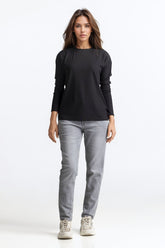 Black Basic Top WM-KTP-SS24-103